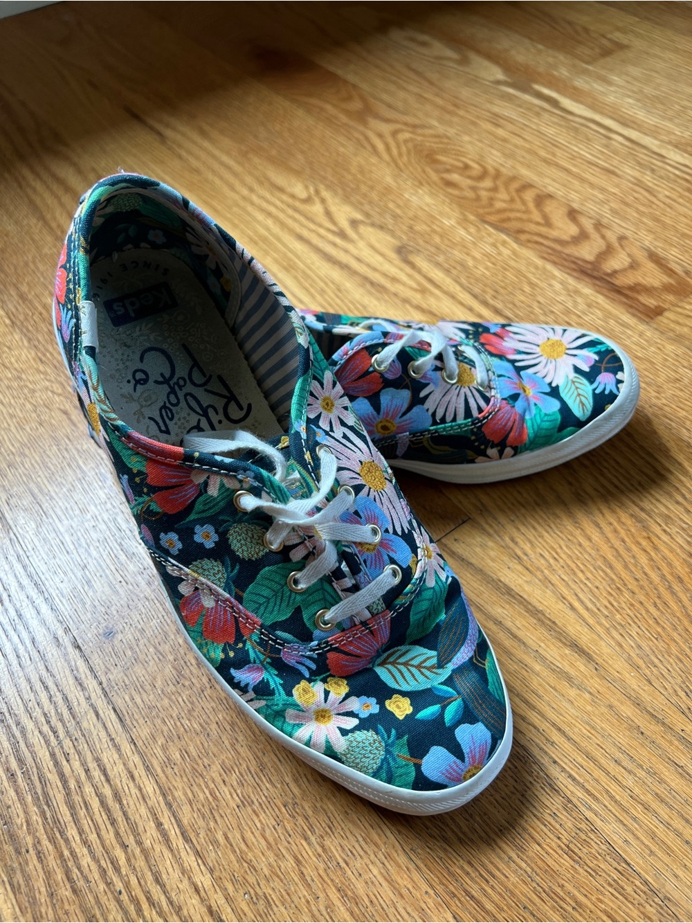 Keds x Rifle Paper Co. Champion Dovecote Navy/Multi Sneakers